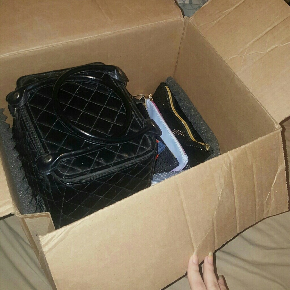 Huge box of makeup